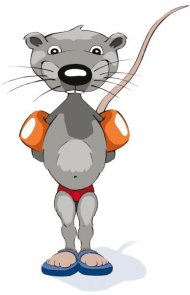 wasserstraelen Maskottchen