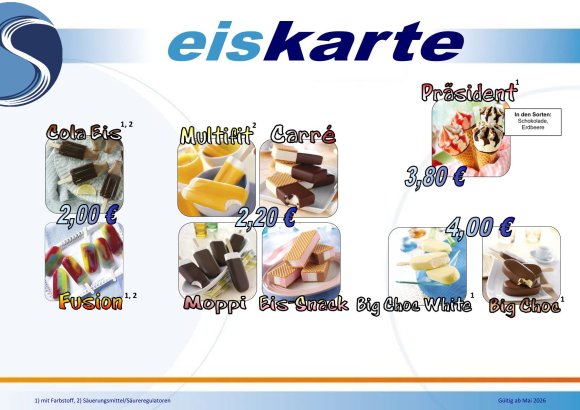 Eiskarte